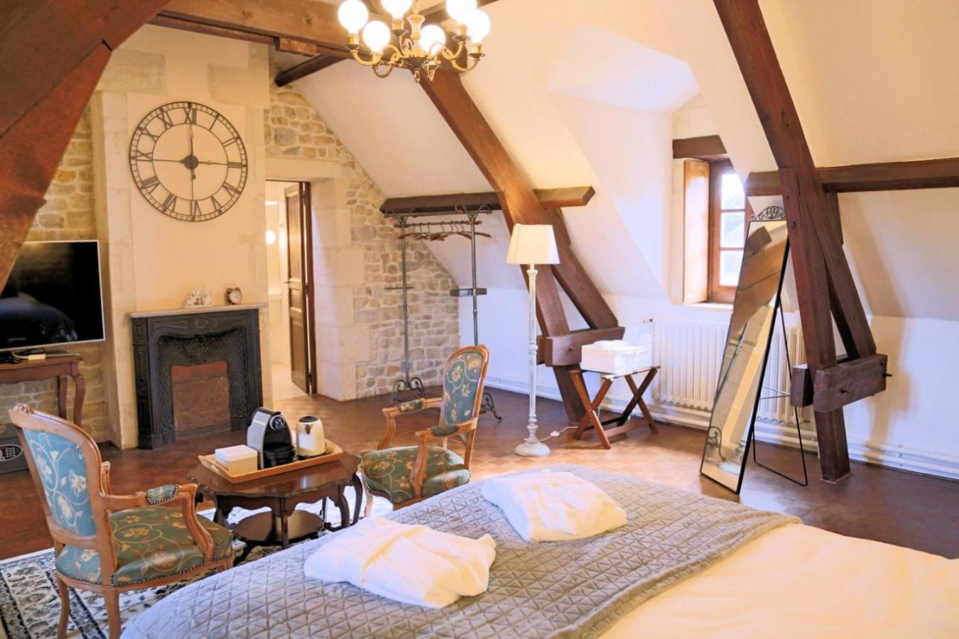 Chateau Du Bu Anctoville Habitación foto